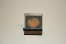 Vintage President John F. Kennedy JFK Bronze Inaugural Coin 1961 With Stand picture