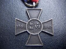 1848-1849 GERMANY IMPERIAL SCHLESWIG HOLSTEIN IRON MERIT CROSS ARMY RARE MEDAL picture