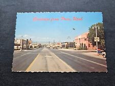 Postcard UT Utah Price Carbon County Main Street Looking West picture