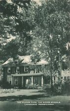 The Village Farm The Woods Schools Langhorne Pennsylvania PA c1940s Postcard picture