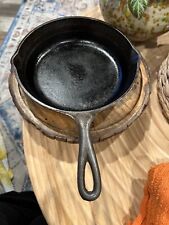 Vintage Lodge USA 5 SK 8 Inches Diameter Lodge Cast Iron Skillet Good Condition picture