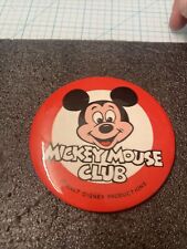 USED Vintage Walt Disney Productions Mickey Mouse Club 3.4