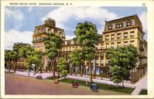 Grand Union Hotel, Saratoga Springs New York. Postcard. B1. picture