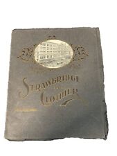 Antique Original 1902 Strawbridge Clothier Philadelphia PA Spring Summer Catalog picture