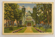 Vintage Postcard The Chapel, Bates College, Lewiston, Maine picture