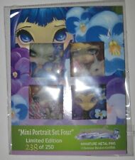 Jasmine Becket Griffith Strangeling Mini Metal Pin Set Four picture