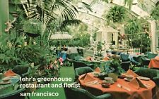Postcard CA San Francisco Lehrs Greenhouse Restaurant & Florist 1976 PC b4683 picture