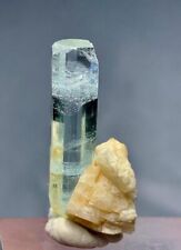 31 Ct Terminated Aquamarine Crystal Specimen From Skardu Pakistan picture