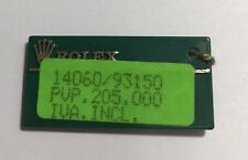 ROLEX Green Tag HANGTAG Oyster Swimpruf SUBMARINER 14060 Steel 93150 OEM picture