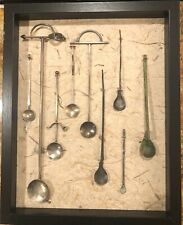  4 Ancient Roman spoons 1-2 Century w/ modern sterling spoons picture