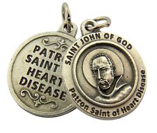 Catholic Patron of Heart Disease Saint John of God Medal Pendant, 3/4 Inch picture