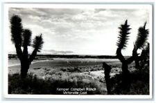 1963 Kemper Campbell Ranch View Victorville California CA RPPC Photo Postcard picture