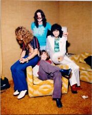Led Zeppelin pose in dressing room for cameras 1970's era 8x10 inch press photo picture
