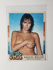 RAQUEL WELCH CUSTOM ART RETRO STARS TRADING CARD ACTRESS picture