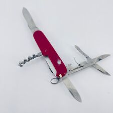 Victorinox Swiss Army Climber Knife Red 5 Blades picture