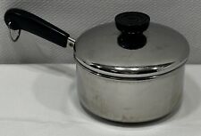 Revere Ware 1801 Stainless Steel Tri Ply Bottom 1 Qt Sauce Pan with Lid picture