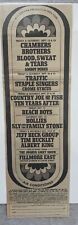 1968 Fillmore East THE BEACH BOYS/ HOLLIES /SLY and THE FAMILY STONE Concert Ad picture
