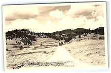 1930-50 Postcard Scene Little Rocky Mountains Rppc Real Photo Malta Montana picture