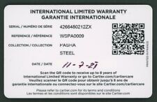 Cartier International Watch Authentic Guarantee Certificate Warranty Service picture