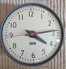 Vintage IBM Wall Clock Made In The USA picture
