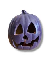 Vintage 1995 Trendmasters Halloween Light Up Foam Mold Pumpkin Jack O Lantern picture