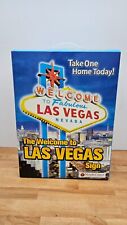 New “Welcome To Fabulous Las Vegas” Light Up Desk Top Sign Works picture