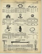 1928 PAPER AD RARE Antique Vintage Electrician Wiring Drill Kyle Boring Devise  picture