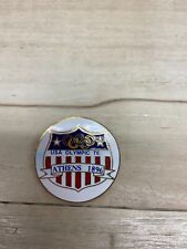 Vtg 1896 Olympic Games Athens Lapel Pin  USA Team picture