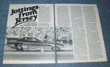 1989 NHRA Summernationals at Englishtown New Jersey Race Highlights Article picture