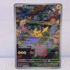 A7 Pokémon Card TCG SV 151 Pikachu Illustration Rare 173/165 picture