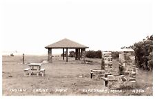 RPPC Pipestone Minnesota MN Indian Shrine Park Unposted c.1950 Postcard picture