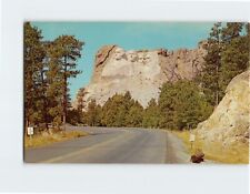 Postcard Approach to Mt. Rushmore Memorial Black Hills South Dakota USA picture
