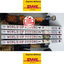 World of Psycho Manga Hajime Inoryu Set Volume  1-4 English Edition -DHL Express picture