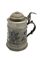 SKS Design - Tin Jar with Lid - Tankards 95% - Vintage Path - 16.2oz picture