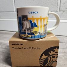 Starbucks Lisboa Portugal You Are Here Series Coffee 14oz Mug Brand New W/Box  picture