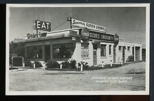 1953 RPPC Secore's Sunny Shores Restaurant Manistique MI Vintage Postcard RS picture