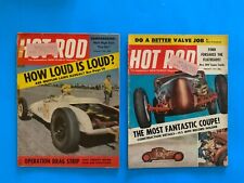 Vintage Lot of 11 1954 Hot Rod Magazines - Missing December Issue picture