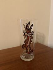 Vintage 1973 Wile E Coyote Looney Tunes Pepsi Collector Series Glass Warner Bros picture