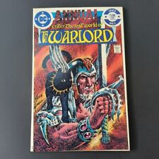 1982 Enter The Lost World Of The Warlord Comic Book Annual Issue No. 1 DC Comics picture