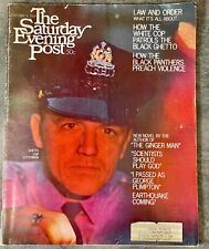 The Saturday Evening Post November 16 1968 Black Panthers Ghetto White Cops Race picture