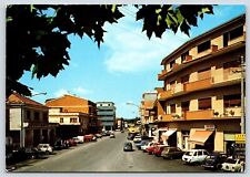 Italy Atina Ponte Melfa Street Vintage Postcard Continental picture