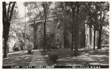 RPPC Clark County Court House Neillsville Wisconsin WI Real Photo P457 picture