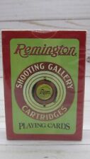 Vintage New Sealed Remington Shooting Gallery Cartridges Playing Cards picture