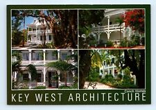 Key West Conch Homes Architecture FL Postcard picture