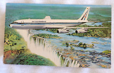Air Zimbabwe Victoria Falls Postcard Ham Radio QSL Card picture