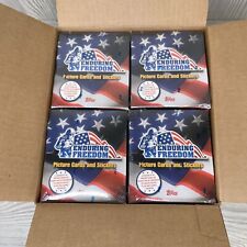 Case of 2001 Topps Enduring Freedom Cards Hobby 12 Boxes 24 Packs Each picture