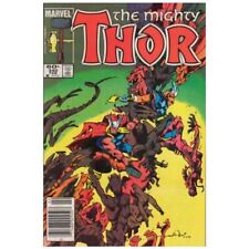 Thor (1966 series) #340 Newsstand in Fine + condition. Marvel comics [u` picture