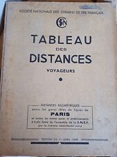 SNCF Edition of 01/04/1948 