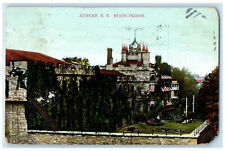 c1910 State Prison View, Auburn New York NY Antique Posted Postcard picture