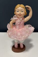Beautiful Vintage Ballerina Figurine Pink Tutu and Ballerine Pointe Shoes picture